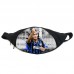 Поясная сумка бананка Лаутаро Мартинес футбол (GB - Football 02) Gear Bag черная