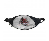 Поясная сумка бананка Криштиану Роналду футбол (GB - Football 03) Gear Bag черная