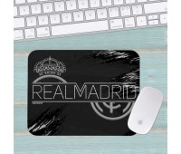Коврик для мыши ФК Реал Мадрид FC Real Madrid маленький 003 (180х220х3мм)