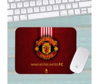 Коврик для мыши ФК Манчестер Юнайтед FC Manchester United маленький 002 (180х220х3мм)