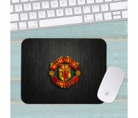 Коврик для мыши ФК Манчестер Юнайтед FC Manchester United маленький 003 (180х220х3мм)