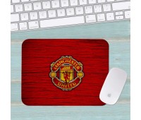 Коврик для мыши ФК Манчестер Юнайтед FC Manchester United маленький 0011 (180х220х3мм)