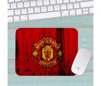 Коврик для мыши ФК Манчестер Юнайтед FC Manchester United маленький 009 (180х220х3мм)