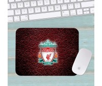 Коврик для мыши ФК Ливерпуль FC Liverpool маленький 0014 (180х220х3мм) Коврик для мыши ФК Ливерпуль FC Liverpool маленький 0014 (180х220х3мм)