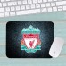 Коврик для мыши ФК Ливерпуль FC Liverpool маленький 0018 (180х220х3мм)