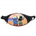Поясная сумка бананка Лило и Стич (GB- Lilo & Stitch 03) Gear Bag черная