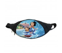 Поясная сумка бананка Лило и Стич (GB- Lilo & Stitch 04) Gear Bag черная
