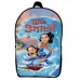 Рюкзак школьный Лило и Стич (School Gear bag Lilo & Stitch 02) черный, 39 х 27 х 14 см