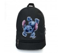 Рюкзак детский Лило и Стич Cappuccino Toys (Lilo & Stitch 003-black) черный, размер 35 х 28 х 13 см