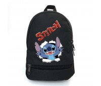 Рюкзак детский Лило и Стич Cappuccino Toys (Lilo & Stitch 004-black) черный, размер 35 х 28 х 13 см