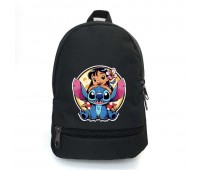 Рюкзак детский Лило и Стич Cappuccino Toys (Lilo & Stitch 005-black) черный, размер 35 х 28 х 13 см