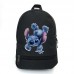 Рюкзак школьный Лило и Стич School Bag BIG (Lilo & Stitch - 03) черный (43 х 30 х 17 см)