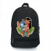 Рюкзак школьный Лило и Стич School Bag BIG (Lilo & Stitch - 02) черный (43 х 30 х 17 см)