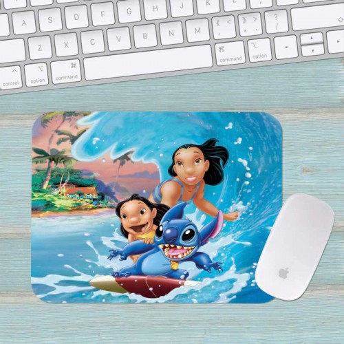 Коврик для мыши Лило и Стич Lilo & Stitch средний 006 (290х250х3мм) Коврик для мыши Лило и Стич Lilo & Stitch средний 006 (290х250х3мм)