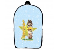 Рюкзак Лабубу (School Gear bag Labubu 01) чорний, 39 х 27 х 14 см