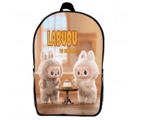 Рюкзак Лабубу (School Gear bag Labubu 04) чорний, 39 х 27 х 14 см