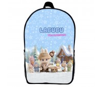 Рюкзак Лабубу (School Gear bag Labubu 07) чорний, 39 х 27 х 14 см
