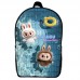 Рюкзак Лабубу (School Gear bag Labubu 08) черный, 39 х 27 х 14 см