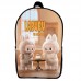 Рюкзак Лабубу дитячий (Gear bag mini Labubu 04) чорний, 29 х 21 х 9 см
