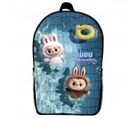 Рюкзак Лабубу дитячий (Gear bag mini Labubu 08) чорний, 29 х 21 х 9 см