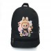 Рюкзак школьный Лабубу (School Bag BIG Labubu - 03) черный (43 х 30 х 17 см)