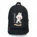 Рюкзак школьный Лабубу (School Bag BIG Labubu - 02) черный (43 х 30 х 17 см)