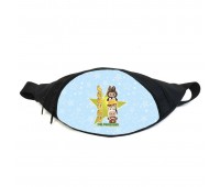 Поясная сумка бананка Лабубу (GB- Labubu 03) Gear Bag черная