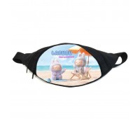 Поясная сумка бананка Лабубу (GB- Labubu 02) Gear Bag черная
