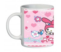 Чашка Хеллоу Китти Куроми (кружка supercup Kuromi Hello Kitty 001)