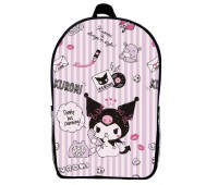 Рюкзак Хеллоу Кітті Куромі дитячий (Gear bag mini Kuromi Hello Kitty 04) чорний, 29 х 21 х 9 см