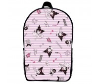 Рюкзак Хеллоу Кітті Куромі дитячий (Gear bag mini Kuromi Hello Kitty 05) чорний, 29 х 21 х 9 см