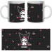 Чашка Хеллоу Китти Куроми (кружка supercup Kuromi Hello Kitty 004)