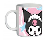Чашка Хеллоу Китти Куроми (кружка supercup Kuromi Hello Kitty 005)