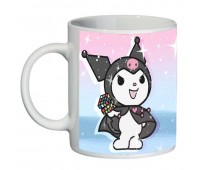 Чашка Хеллоу Китти Куроми (кружка supercup Kuromi Hello Kitty 008)