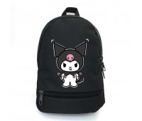 Рюкзак детский Хеллоу Китти Куроми Cappuccino Toys (Kuromi Hello Kitty 005-black) черный, размер 35 х 28 х 13 см