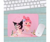 Коврик для мыши Хеллоу Китти Куроми Kuromi Hello Kitty большой 006 (400х300х3мм) Коврик для мыши Хеллоу Китти Куроми Kuromi Hello Kitty большой 006 (400х300х3мм)