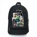 Рюкзак Джастин Бибер подростковый BIG School Bag 001-XL черный (43 х 30  х 17 см)
