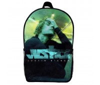 Рюкзак Джастін Бібер (School Gear bag  Justin Bieber 01) чорний, 39 х 27 х 14 см