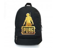 Рюкзак ПУБГ Батлграундс PUBG Battlegrounds подростковый BIG School Bag 005-XL черный (43 х 30  х 17 см)