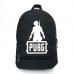 Рюкзак ПУБГ Батлграундс PUBG Battlegrounds подростковый BIG School Bag 006-XL черный (43 х 30  х 17 см)