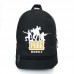 Рюкзак ПУБГ Батлграундс PUBG Battlegrounds подростковый BIG School Bag 008-XL черный (43 х 30  х 17 см)