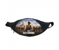 Поясная сумка Бананка ПУБГ Батлграундс (PUBG Battlegrounds GB 01) Gear Bag черная