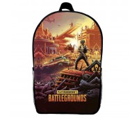 Рюкзак шкільний ПУБГ Батлграундс (School Gear bag PUBG Battleground 01) чорний, 39 х 27 х 14 см