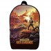 Рюкзак школьный ПУБГ Батлграундс (School Gear bag PUBG Battleground 01) черный, 39 х 27 х 14 см