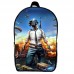 Рюкзак шкільний ПУБГ Батлграундс (School Gear bag PUBG Battleground 02) чорний, 39 х 27 х 14 см