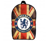 Рюкзак шкільний ФК Челсі (School Gear bag FC Chelsea 01) чорний, 39 х 27 х 14 см