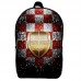 Рюкзак школьный ФК Арсенал (School Gear bag FC Arsenal 03) черный, 39 х 27 х 14 см