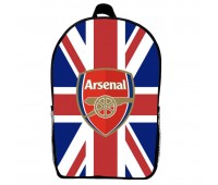 Рюкзак шкільний ФК Арсенал (School Gear bag FC Arsenal 02) чорний, 39 х 27 х 14 см