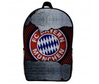 Рюкзак шкільний ФК Баварія Мюнхен (School Gear bag FC Bayern Munchen 01) чорний, 39 х 27 х 14 см