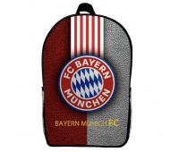 Рюкзак шкільний ФК Баварія Мюнхен (School Gear bag FC Bayern Munchen 03) чорний, 39 х 27 х 14 см